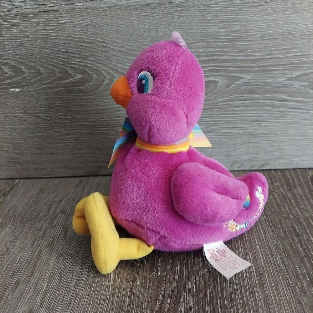 Vintage 1998 Lisa Frank Sweet Tweet Purple Duck Plush Stuffed Toy